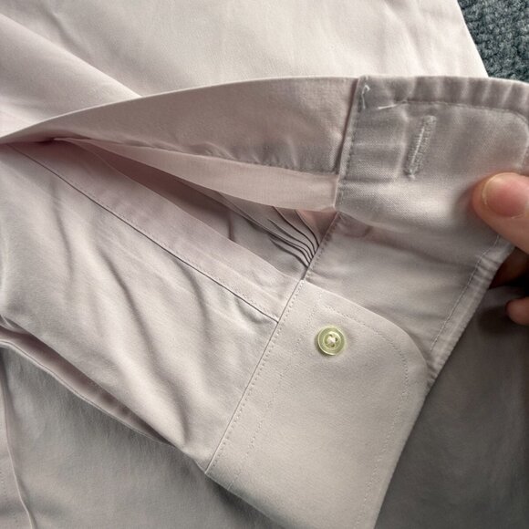 Brooks Brothers Pink Classic 15.5 34 Point Non-Iron Cotton Shirt Button Up Men - Picture 10 of 12